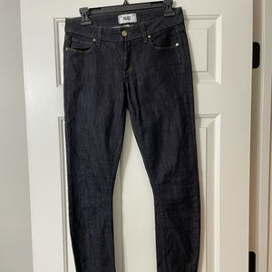 Paige skinny jeans, size 27